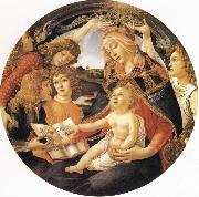 Sandro Botticelli Madonna del Magnificat Sweden oil painting artist
